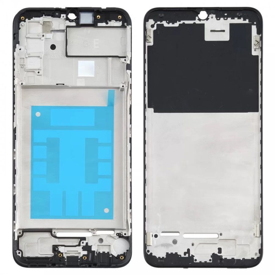 Рамка дисплея для Samsung A025 Galaxy A02s 2021 чорна 24672 фото