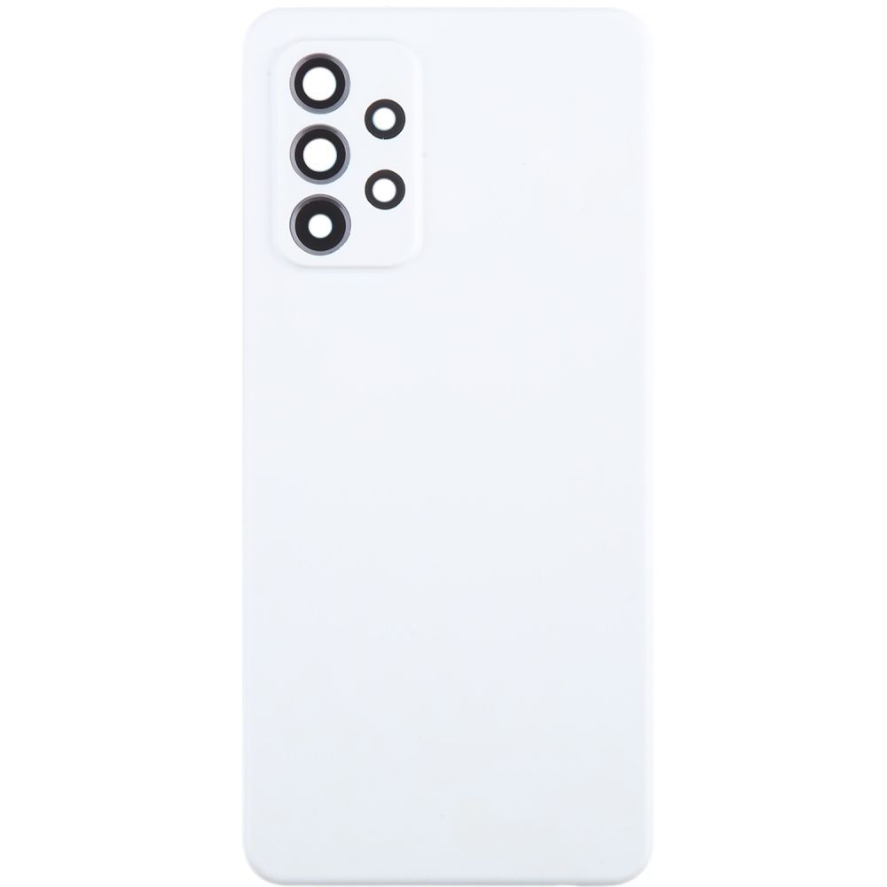 Задняя крышка для Samsung A525F Galaxy A52, A526, A528 белая, Awesome White, Оригинал Китай, со стеклом камеры 24230 фото