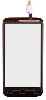 Сенсор (тачскрин) Lenovo A398, A398T черный 00689 фото