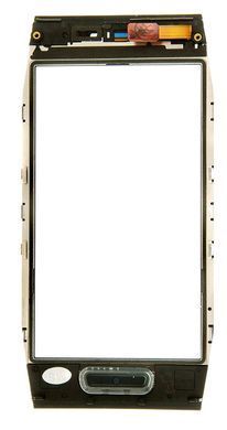 Сенсор (тачскрин) Nokia X7-00 и рамкой черный 01698 фото