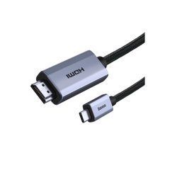 Відео кабель Baseus High Definition Series Graphene Type-C to HDMI 4K Adapter Cable 1m чорний (WKGQ010001) 27225 фото