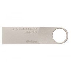 Флеш память Kingston USB 64Gb DT SE9 G2 metal 13989 фото