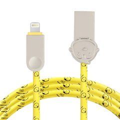 Кабель Wesdar M6 Lightning 1m 2A Yellow 15569 фото
