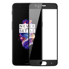3D Захисне скло для OnePlus 5 чорне 10975 фото