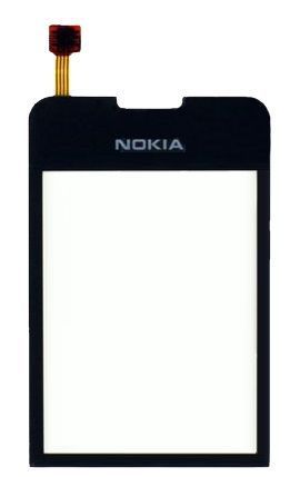 Сенсор (тачскрин) Nokia 6208 classic черный 01547 фото
