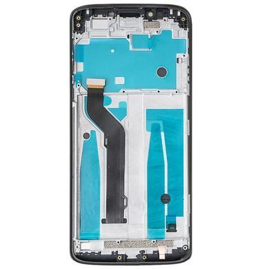 Дисплей для Motorola XT1924-1-2-3-4-5 Moto E5 Plus EU Verison, 157mm з рамкою чорний 27145 фото
