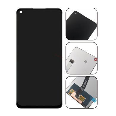 Дисплей для Xiaomi Redmi Note 9 4G, Redmi 10X 4G чорний Хайкопія 27090 фото