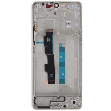 Дисплей для Xiaomi Redmi Note 13 5G 2312DRAABG, 2312DRAABI с рамкой белый TFT 30342 фото