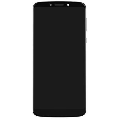 Дисплей для Motorola XT1924-1-2-3-4-5 Moto E5 Plus EU Verison, 157mm з рамкою чорний 27145 фото