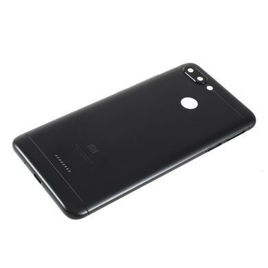 Задня кришка для Xiaomi Redmi 6 на 2 Sim карти, чорна 13382 фото