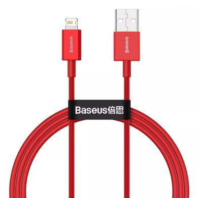 Кабель Baseus Superior Series Fast Charging Lightning 2.4A (1m) (CALYS-A09) красный 24187 фото