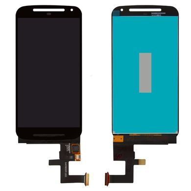 Дисплей для Motorola XT1062 Moto G2 (XT1063, XT1064, XT1068) черный 05311 фото