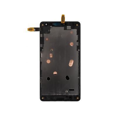 Дисплей для Microsoft (Nokia) Lumia 535 Dual Sim RM-1090, RM-1092 з рамкою чорний (CT2S1973FPC-A1-E) Оригінал Китай 04262 фото