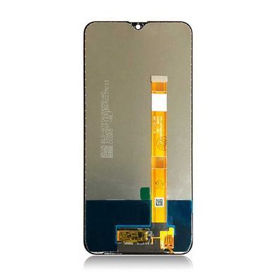 Дисплей для Oppo A5s, A7, A12, Realme 3 чорний, з жовтим шлейфом 24218 фото