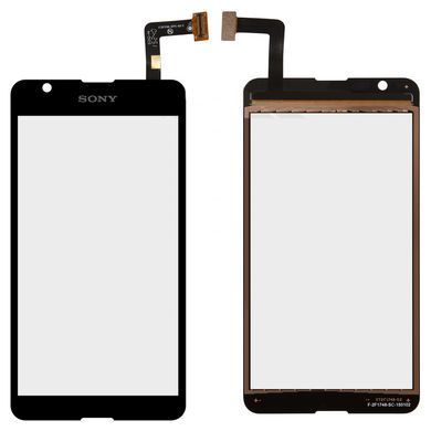 Сенсор (тачскрин) Sony E2003, E2006, E2053 Xperia E4g черный 00539 фото