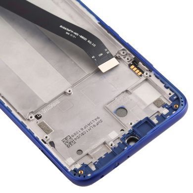Дисплей для Xiaomi Redmi 7 M1810F6LG синий с рамкой 16465 фото
