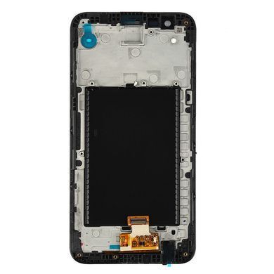 Дисплей для LG M250 K10 (2017), X400, K20 Plus з рамкою чорний Оригінал Китай 13022 фото