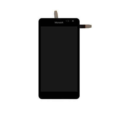 Дисплей для Microsoft (Nokia) Lumia 535 Dual Sim RM-1090, RM-1092 з рамкою чорний (CT2S1973FPC-A1-E) Оригінал Китай 04262 фото