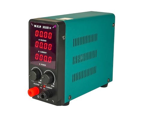 Блок питания WEP 3010D-III, 30V, 10A, импульсный, с цифровой индикацией (V/A/W) 28813 фото