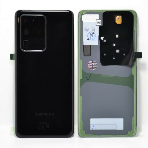 Задняя крышка для Samsung G988F Galaxy S20 Ultra черная со стеклом камеры 24532 фото