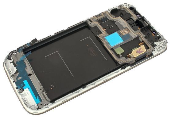 Дисплей для Samsung i9500 Galaxy S4 с рамкой синий 02561 фото