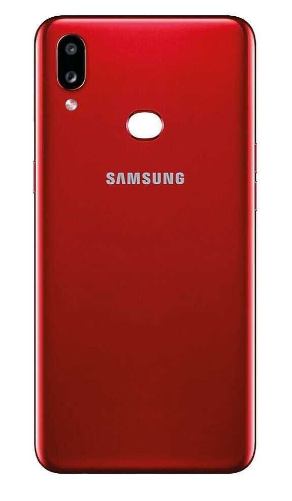 Задняя крышка для Samsung A107F Galaxy A10s 2019 красная, Оригинал Китай + стекло камеры 22821 фото