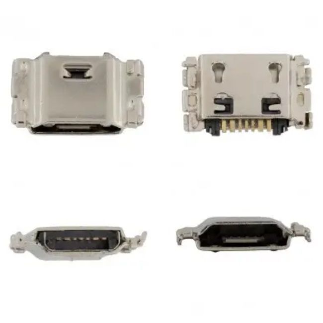 Розьєм зарядки (коннектор) Samsung A105F Galaxy A10,A013,A022,A600,A605,A750,J100,J250,J320,J330,J400,J500,J530,J600,J730,J810,M105, 7pin micro-USB Оригінал 31420 фото