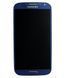 Дисплей для Samsung i9500 Galaxy S4 с рамкой синий 02561 фото 3