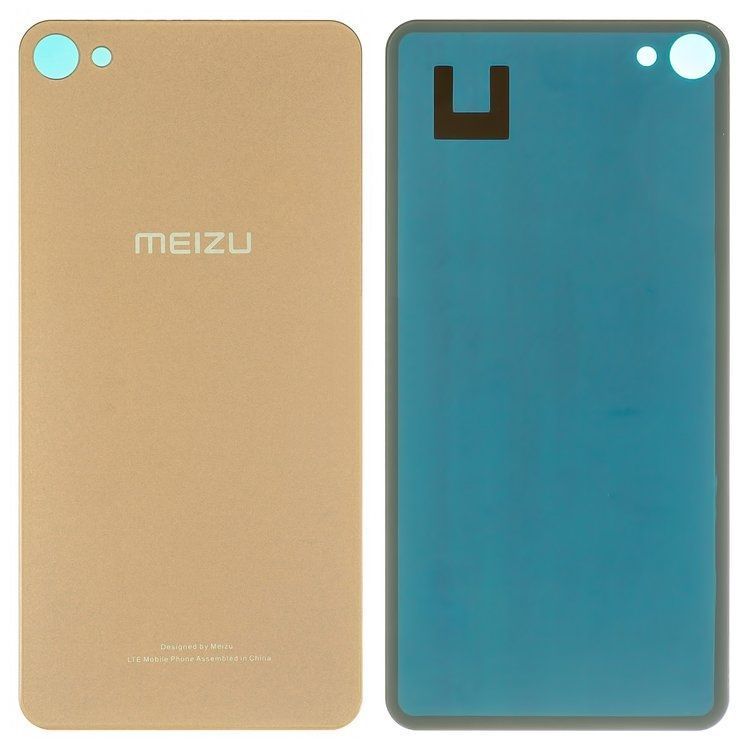 Задняя крышка для Meizu U20 золотистая 08288 фото