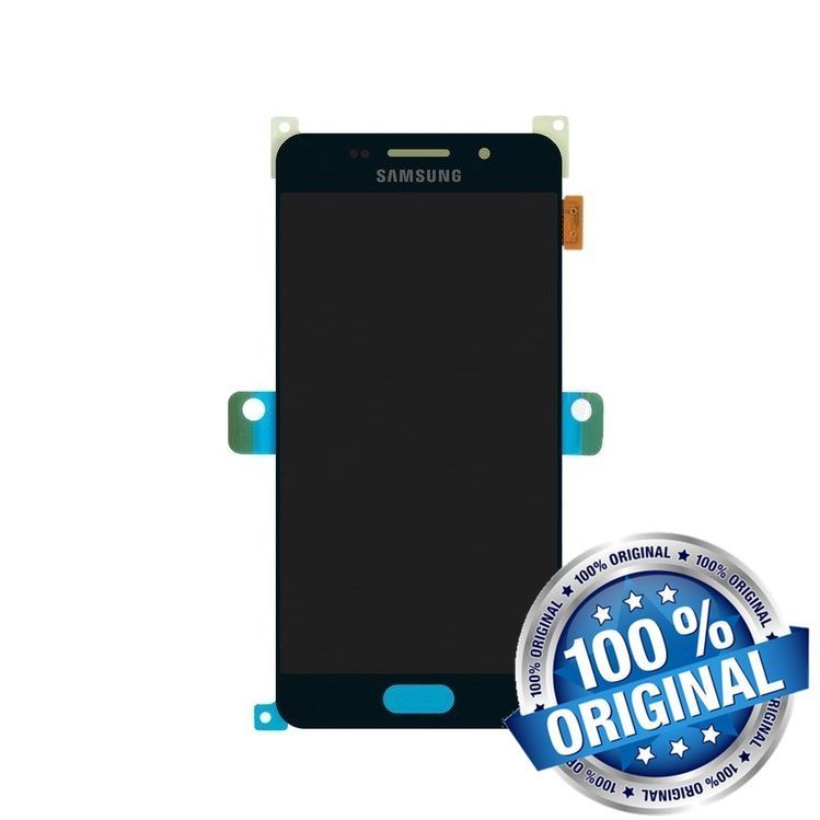 Дисплей для Samsung A310F Galaxy A3, A310M, A310N, A310Y чорний (GH97-18249B) Оригінал 02721 фото