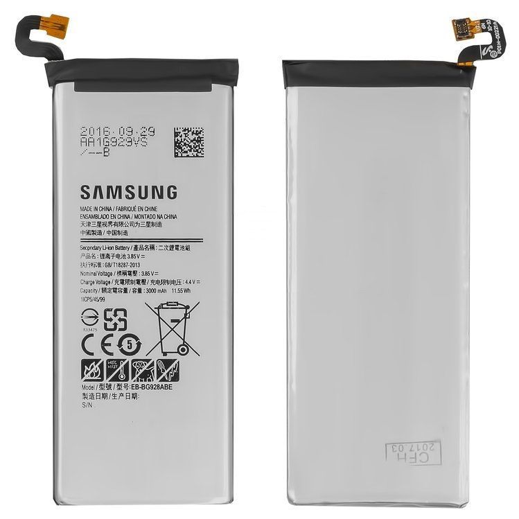 Аккумулятор Samsung EB-BG928ABE для G928 Galaxy S6 EDGE Plus 3000mAh 07167 фото
