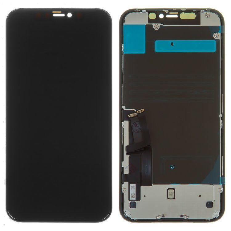 Дисплей для Apple iPhone 11 черный Оригинал (переклейка) 23507 фото
