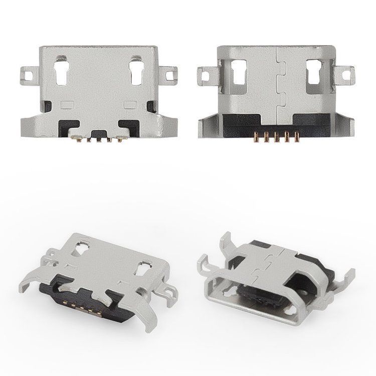 Разьем зарядки (коннектор) Tecno Camon 12 Air CC6,Camon 15 ,Pop 2F B1F, Pop 4 Pro BC3,Spark 3 Pro KB3,Spark 4 KC2, Spark 5 KE5,Spark 5 Pro KD7,Spark 6 KE7,Spark 7,Spark Go 2022 micro USB 34092 фото