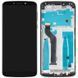 Дисплей для Motorola XT1924-1-2-3-4-5 Moto E5 Plus EU Verison, 157mm с рамкой черный 27145 фото