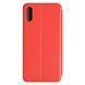 Чехол-книжка Premium Case под кожу Xiaomi Redmi 9A красный 18820 фото 2