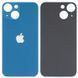 Задняя крышка для Apple iPhone 13 mini синяя, с большим отверстием под камеру Оригинал Китай 32538 фото