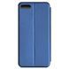 Чехол-книжка Premium Case под кожу Realme C2 синий 18450 фото 2
