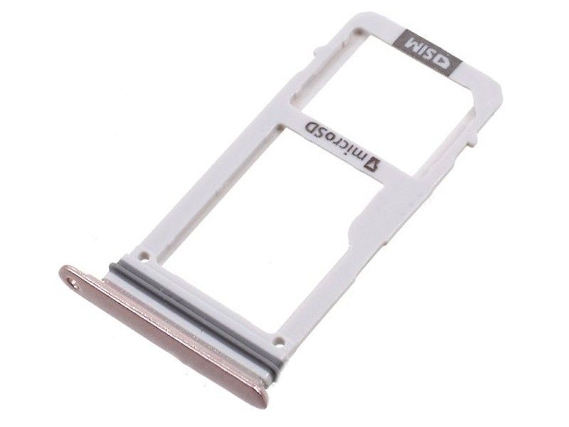 Держатель Sim-карты для Samsung A320F Galaxy A3 (2017) розовый, на 1 Sim-карту 09861 фото