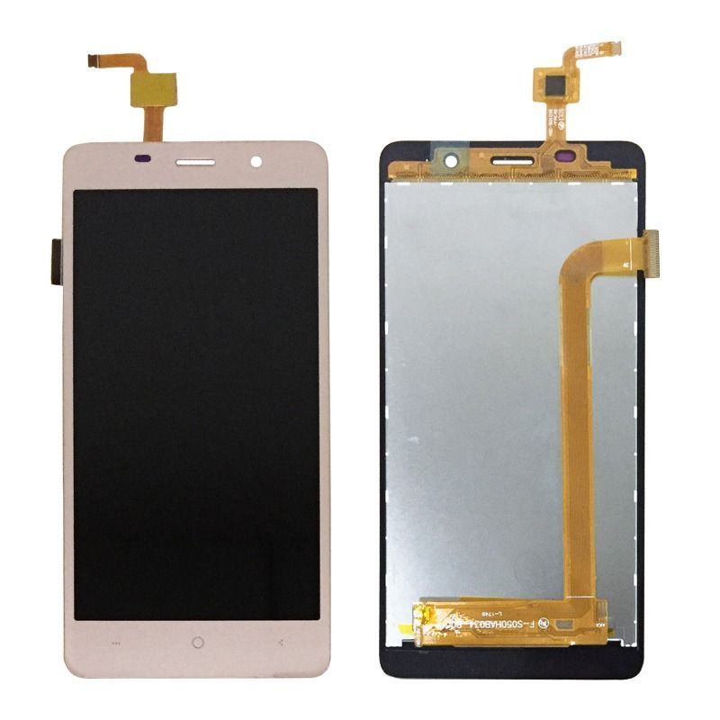 Дисплей Bravis A504 Trace Dual Sim, X500 Trace Pro, Leagoo M5, Assistant AS-5433 Secret с сенсором (тачскрином) золотистый 11038 фото