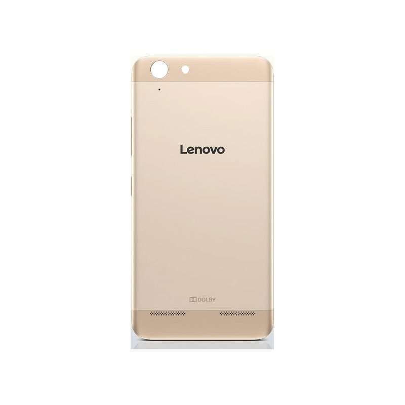 Задняя крышка для Lenovo A6020a40 Vibe K5, A6020a46 Vibe K5 Plus, Lemon 3 золотистая 09713 фото