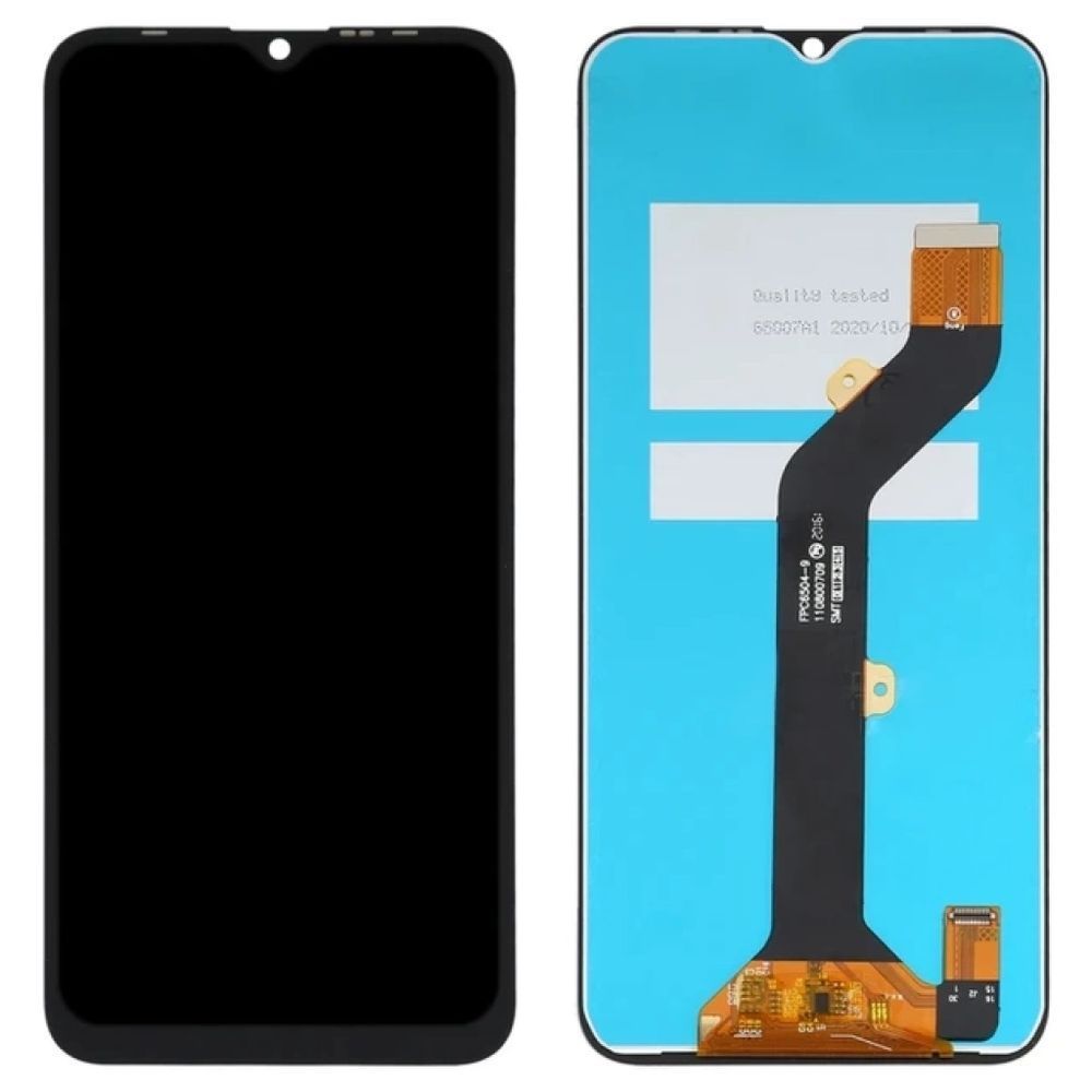 Дисплей для Tecno Spark 8 (KG6), Infinix Hot 10i черный 30599 фото