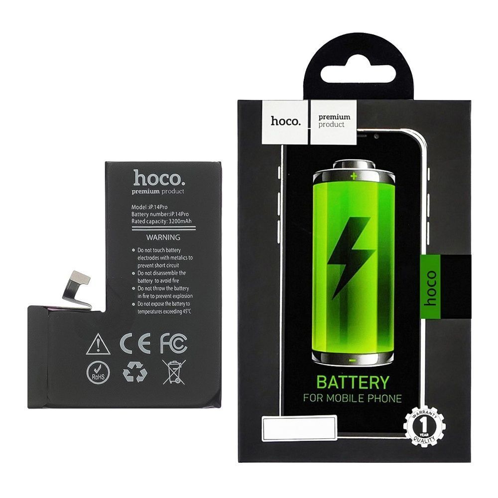 Аккумулятор Hoco для Apple iPhone 14 Pro 3200mAh 33089 фото