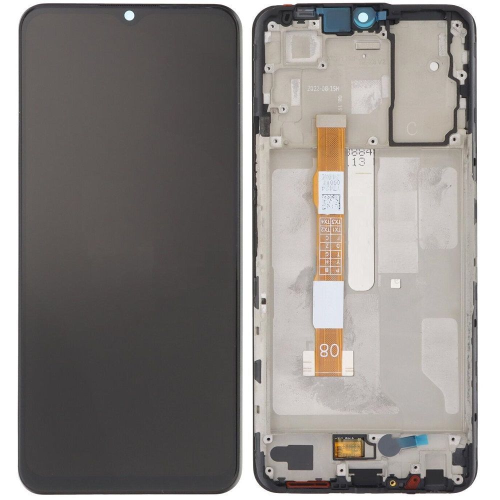 Дисплей для Vivo Y76 5G V2124, Y74s V2009A, Y76s V2156A с рамкой черный Оригинал Китай 30498 фото