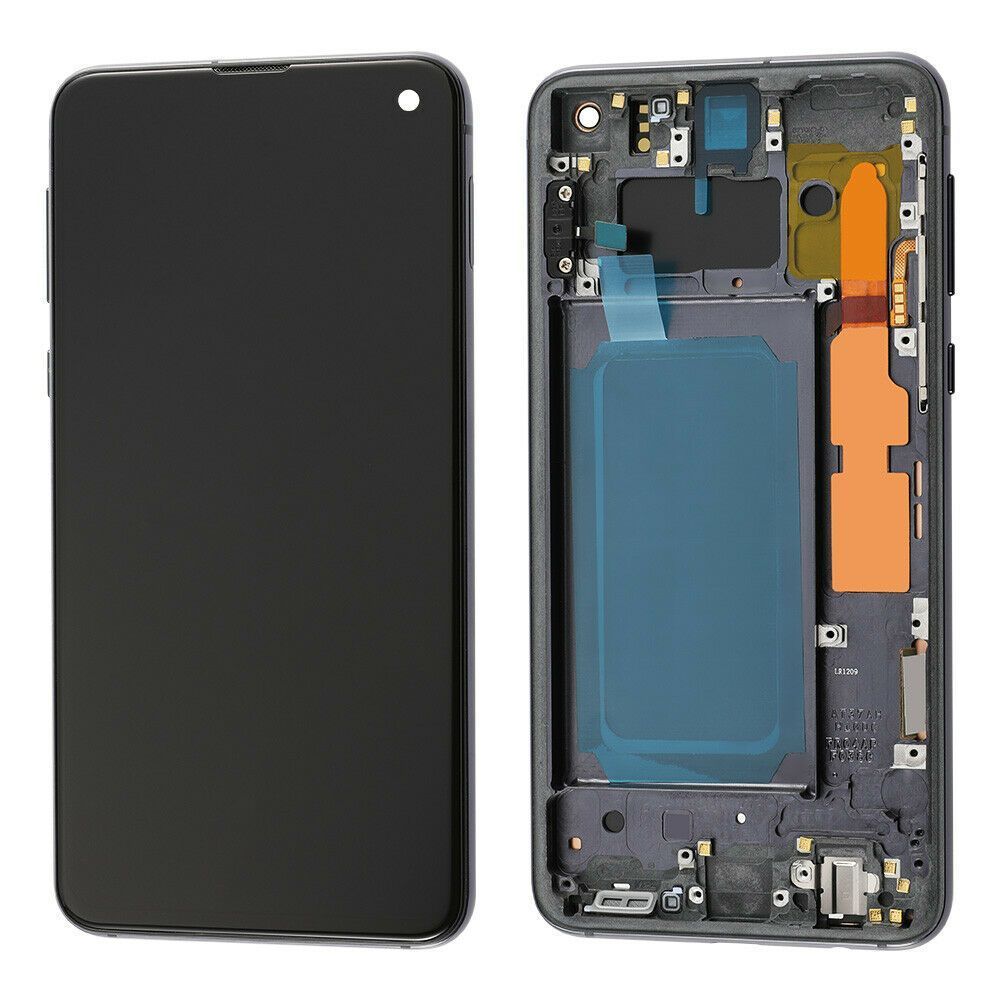Дисплей для Samsung G970 Galaxy S10e с рамкой черный Amoled 26370 фото