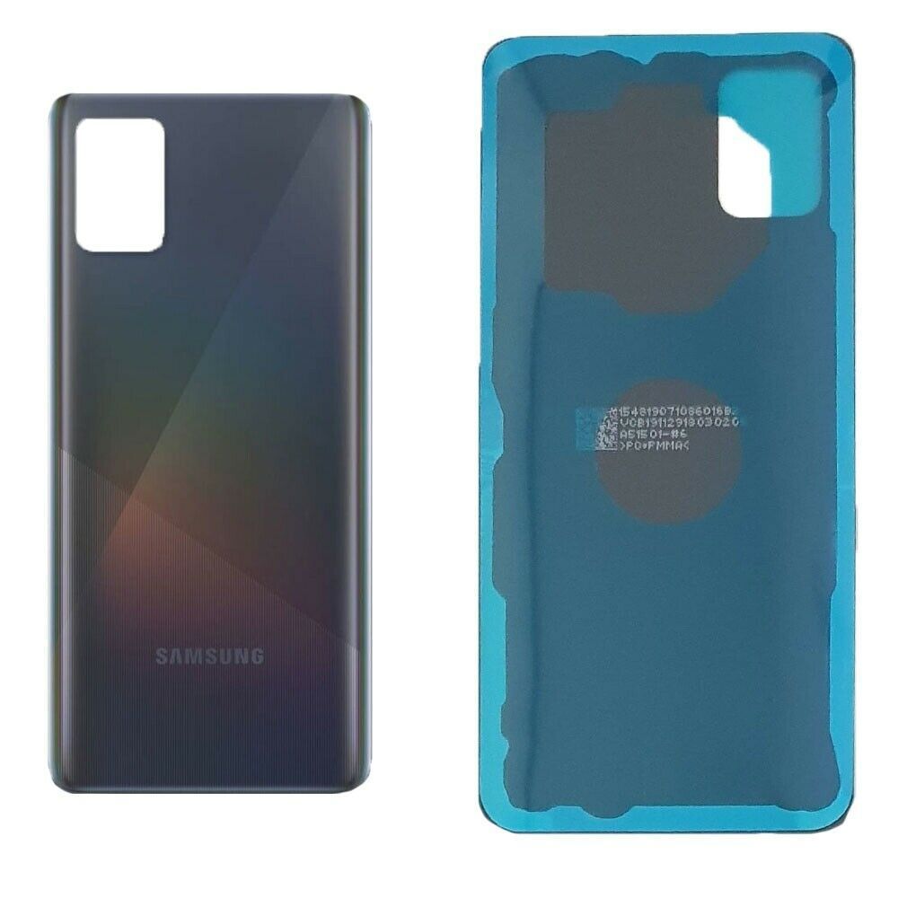 Задняя крышка для Samsung A715F Galaxy A71 черная, Оригинал Китай 18869 фото