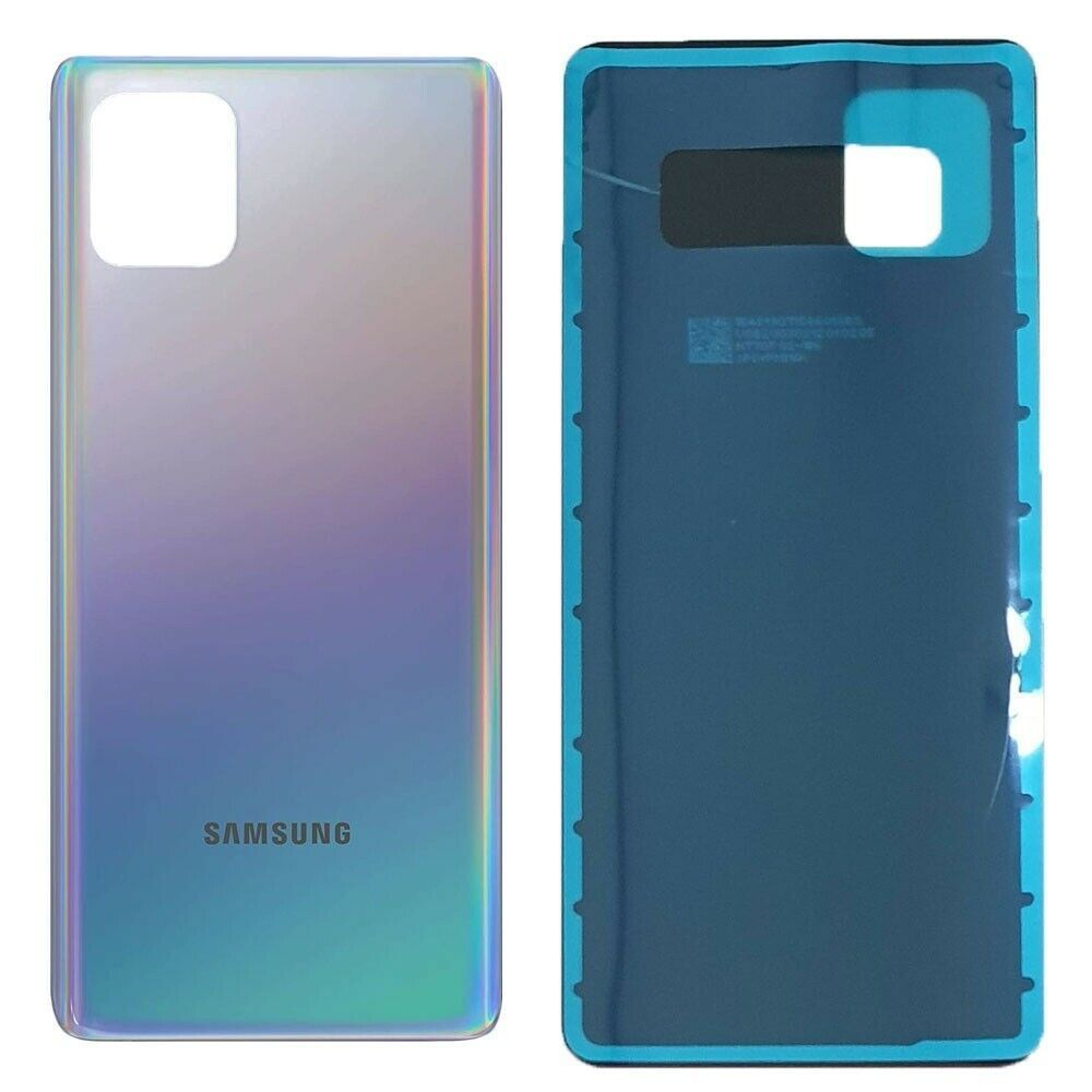 Задняя крышка для Samsung N770F Galaxy Note 10 Lite 2020 серебристая Aura Glow 21061 фото