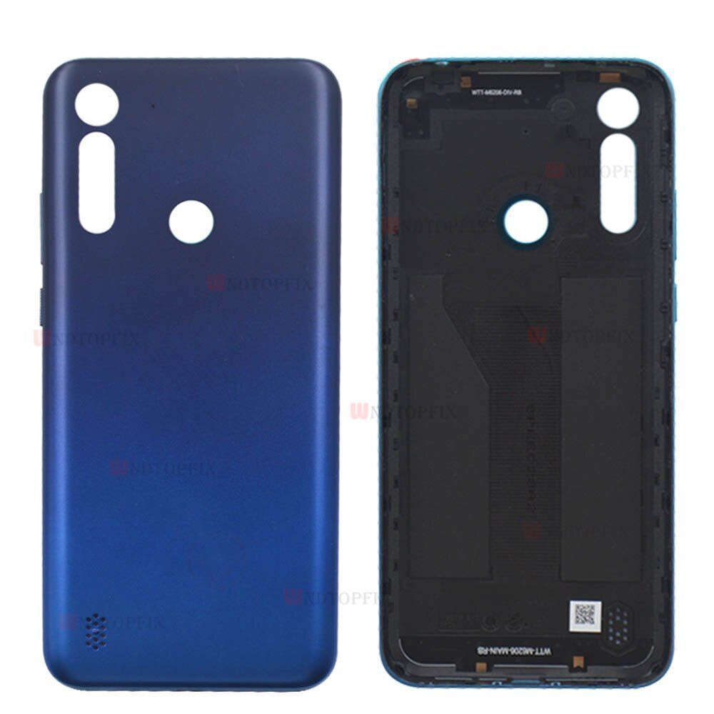 Задня кришка для Motorola XT2041 Moto G8 Power синя Оригінал Китай 08176 фото