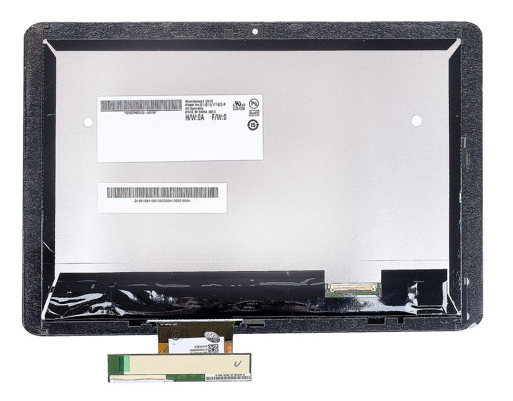 Дисплей для Acer A210 Iconia Tab, Iconia Tab A211 чорний 00642 фото