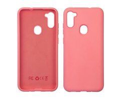Чехол силиконовый Full Nano Silicone Case для Samsung A115F Galaxy A11 розовый 26149 фото