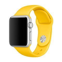 Ремешок для смарт-часов Apple Watch 38/40mm Sport Band Yellow, размер M/L 14804 фото
